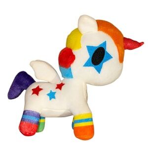 Tokidoki Bowie Unicorno Plush Soft Toy Rainbow Unicorn Aurora 8" TALL